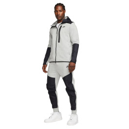 Nike Tech Fleece Tracksuit Overlay Grey Black KNVBshop Nl