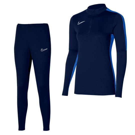 Nike Dri Fit Academy 23 Women s Tracksuit Dark Blue Yellow White KNVBshop