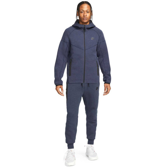 Blue nike fleece tracksuit online