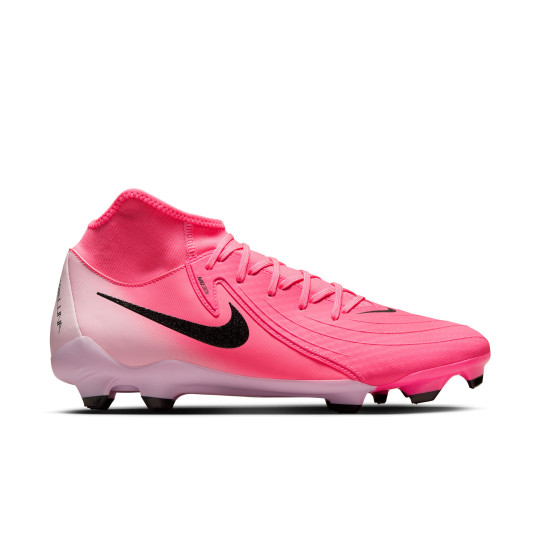 Nike Phantom Luna Pro II Gras Voetbalschoenen FG Felroze Lichtroze Zwart KNVBshop