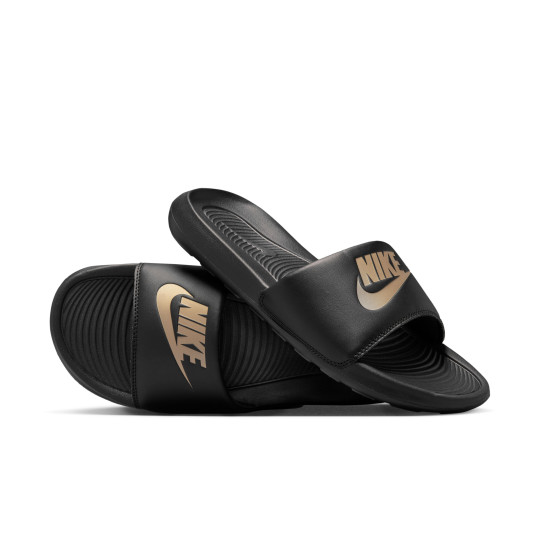 Nike Victori One Slippers Black White KNVBshop