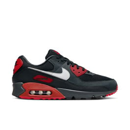 Nike Air Max 90 Sneakers Zwart Donkergrijs Wit Rood KNVBshop