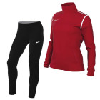 Nike Park 20 Trainingspak Full-Zip Dames Rood Wit