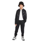 Nike Tech Fleece Sportswear Kids Tracksuit Black Dark Grey