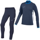 Nike Academy 25 1/4-Zip Women's Tracksuit Dark Blue White