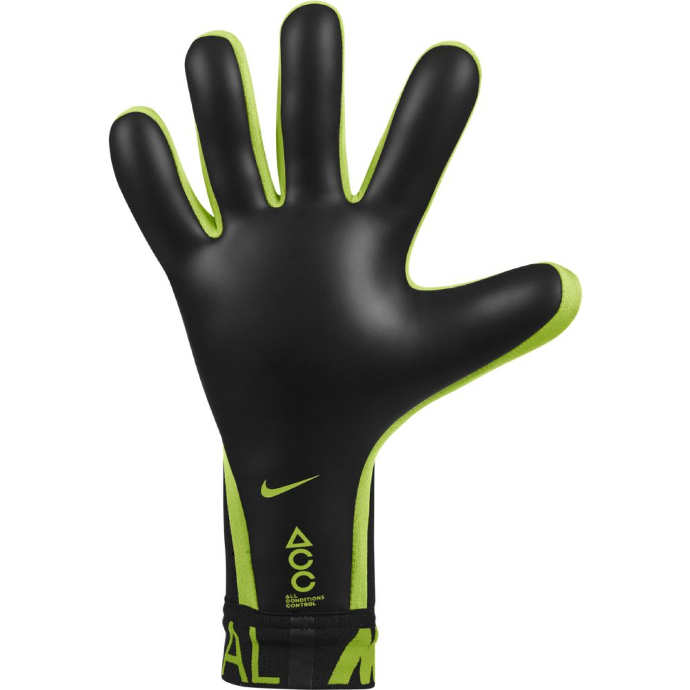 Nike Mercurial Touch Goalkeeper Gloves Elite Black Yellow KNVBshop