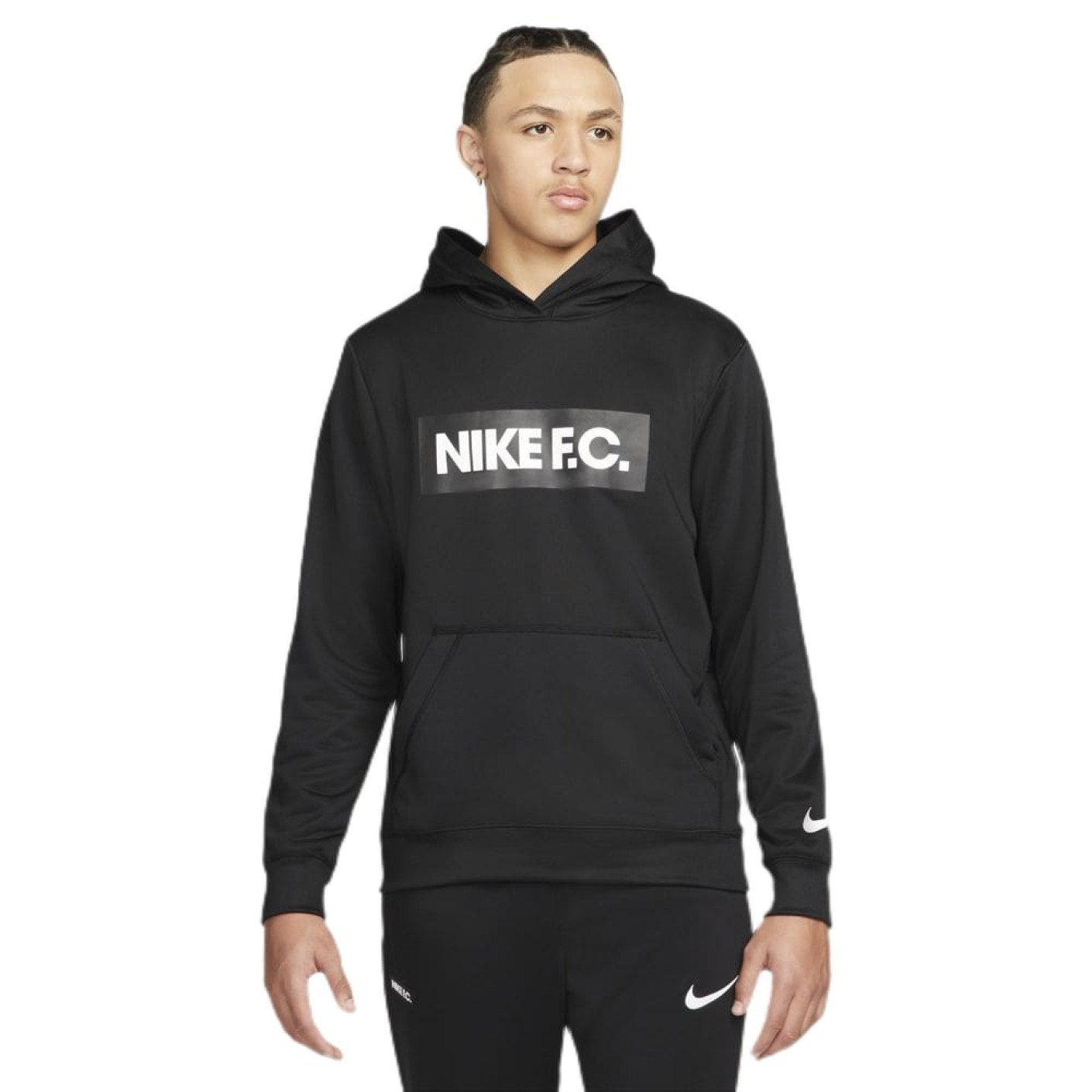 Nike F.C. Hoodie Tracksuit Libero Black White KNVBshop