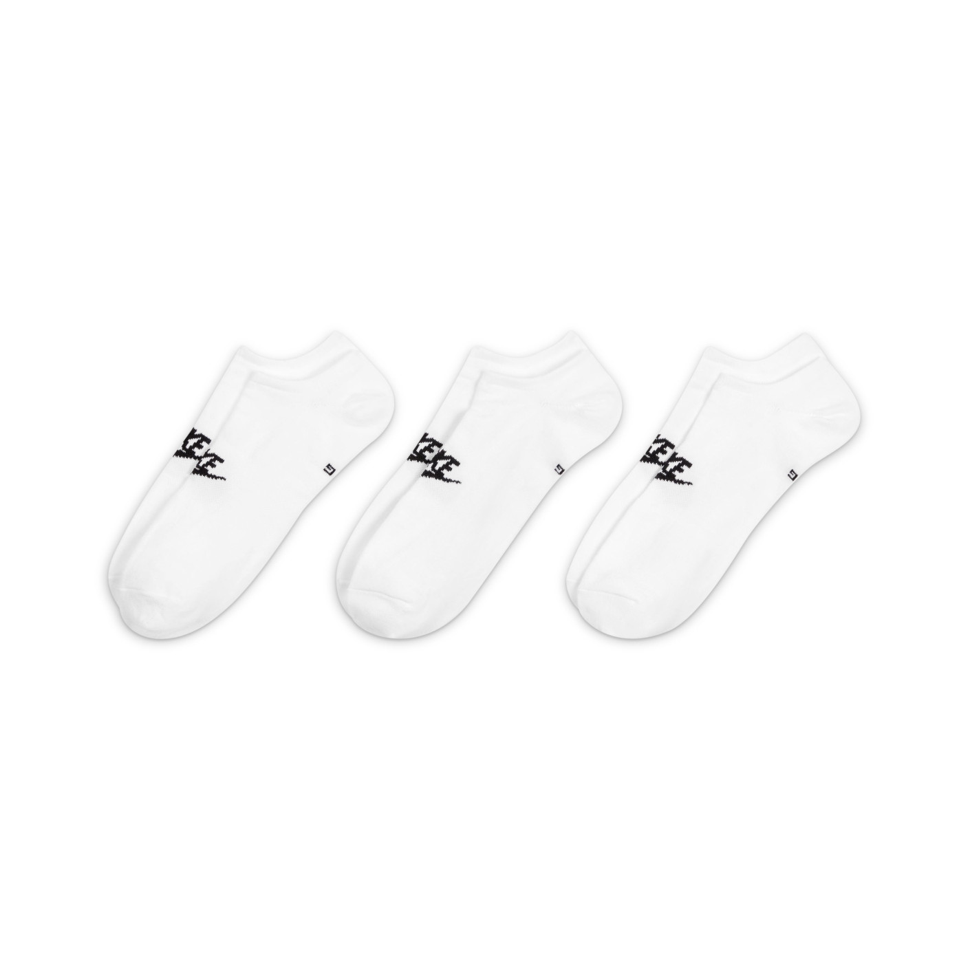 Nike Sneaker Socks NSW 3 Pack White Black KNVBshop