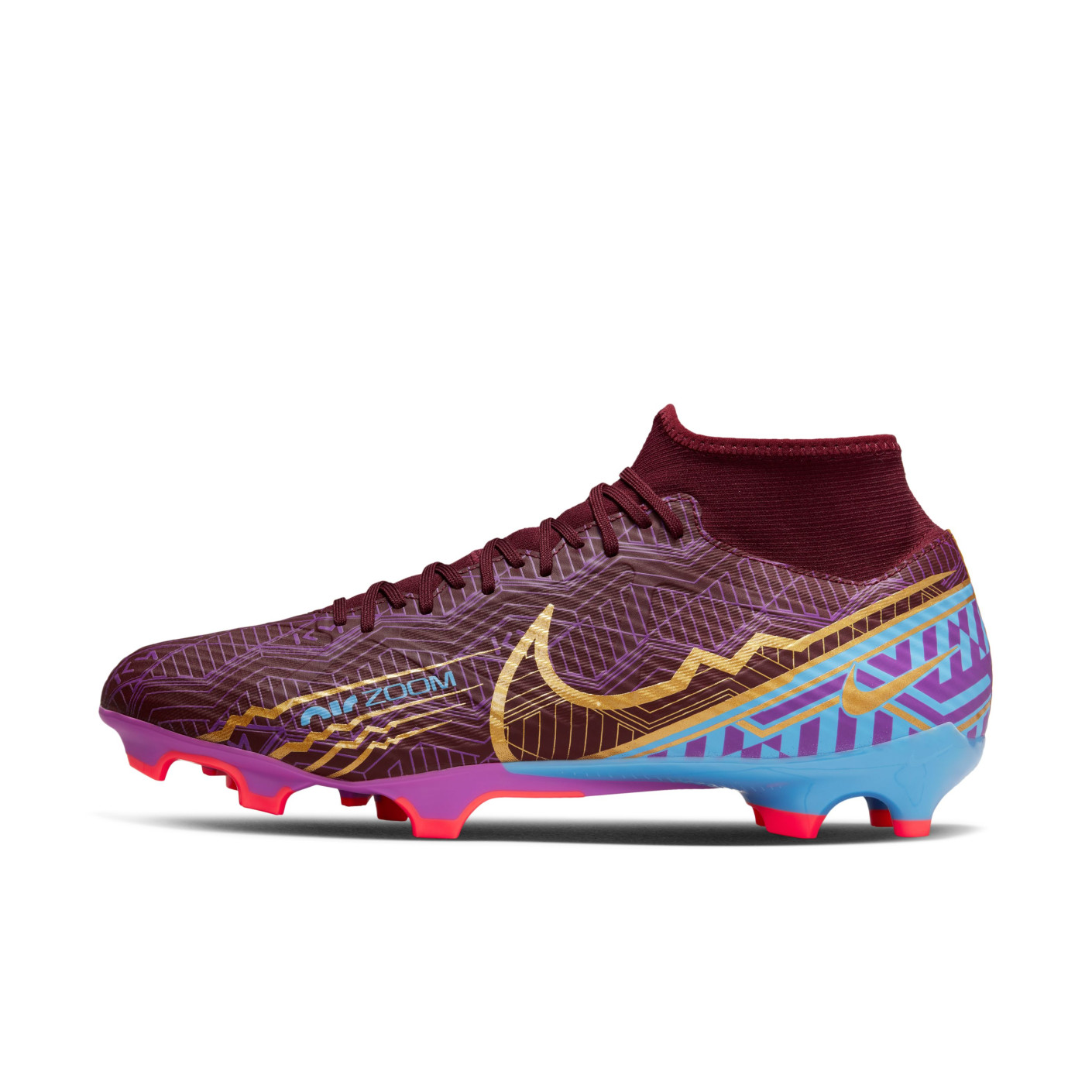 Nike mercurial purple and yellow best sale