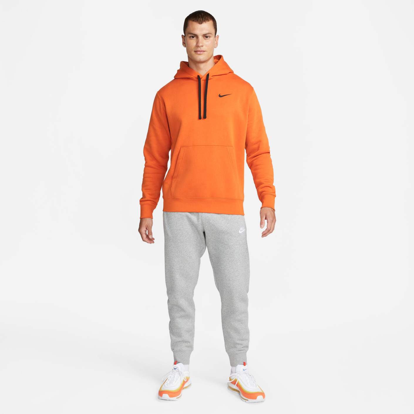 Oranje nike sweater sale