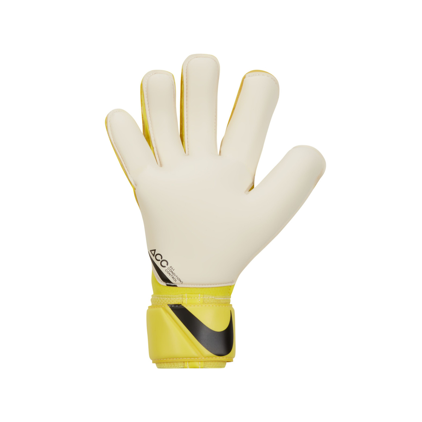 Nike Goalkeeper Gloves Vapor Grip 3 Yellow White Black KNVBshop