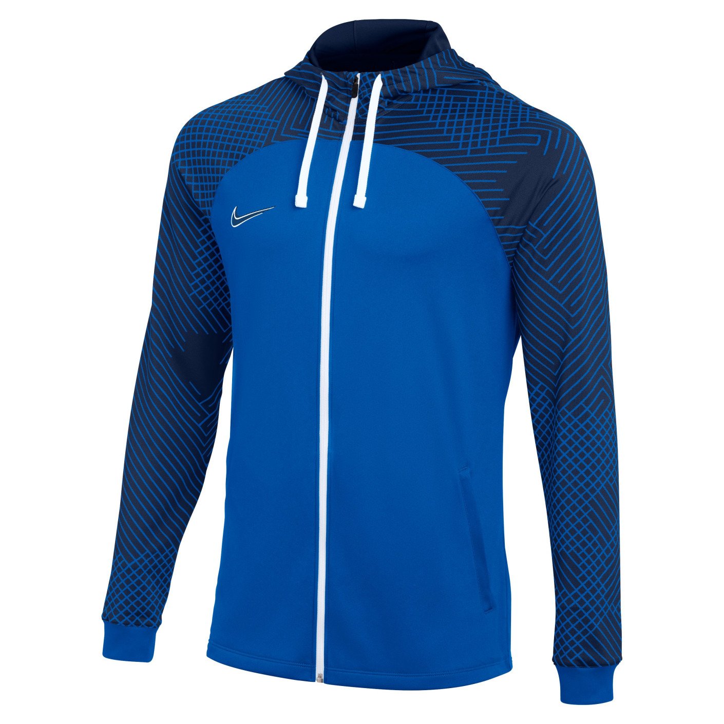 Nike dri best sale fit jacket blue