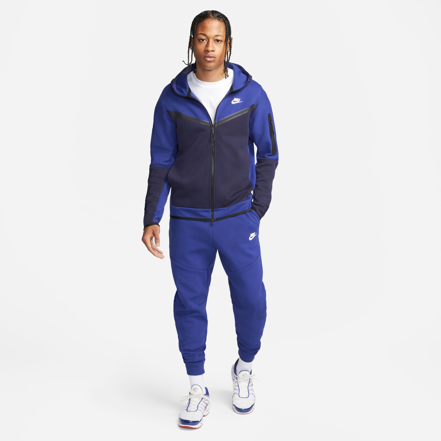 Nike Vest Tech Fleece Blue Dark Blue KNVBshop