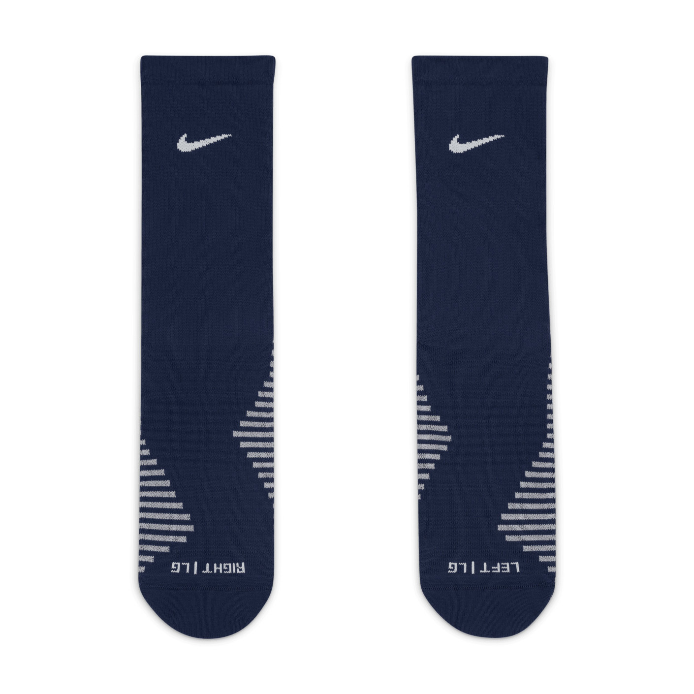 Nike soccer socks navy blue best sale