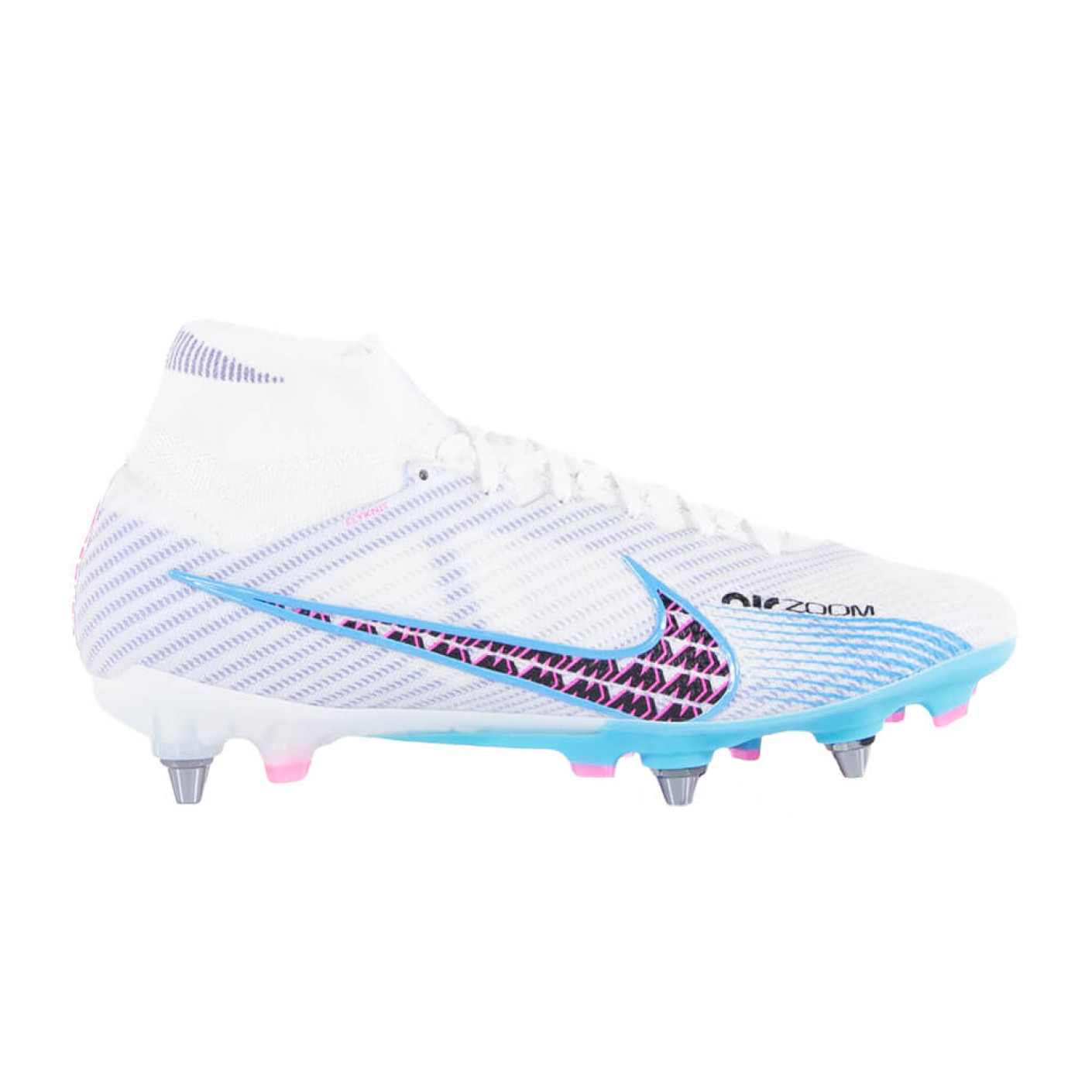 Farmacologie stopcontact genezen Nike Zoom Mercurial Superfly 9 Elite Iron Stud Football Shoes (SG) Pro  Player White Blue Pink - KNVBshop.nl
