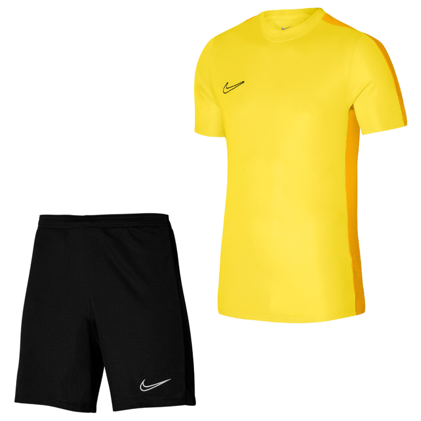 Black and hotsell gold nike set