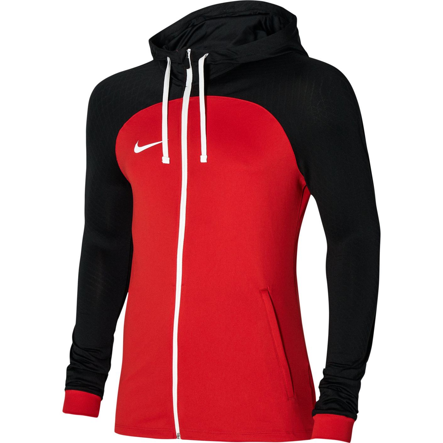 Nike Strike 23 Hooded Training Jacket Red Black Grey