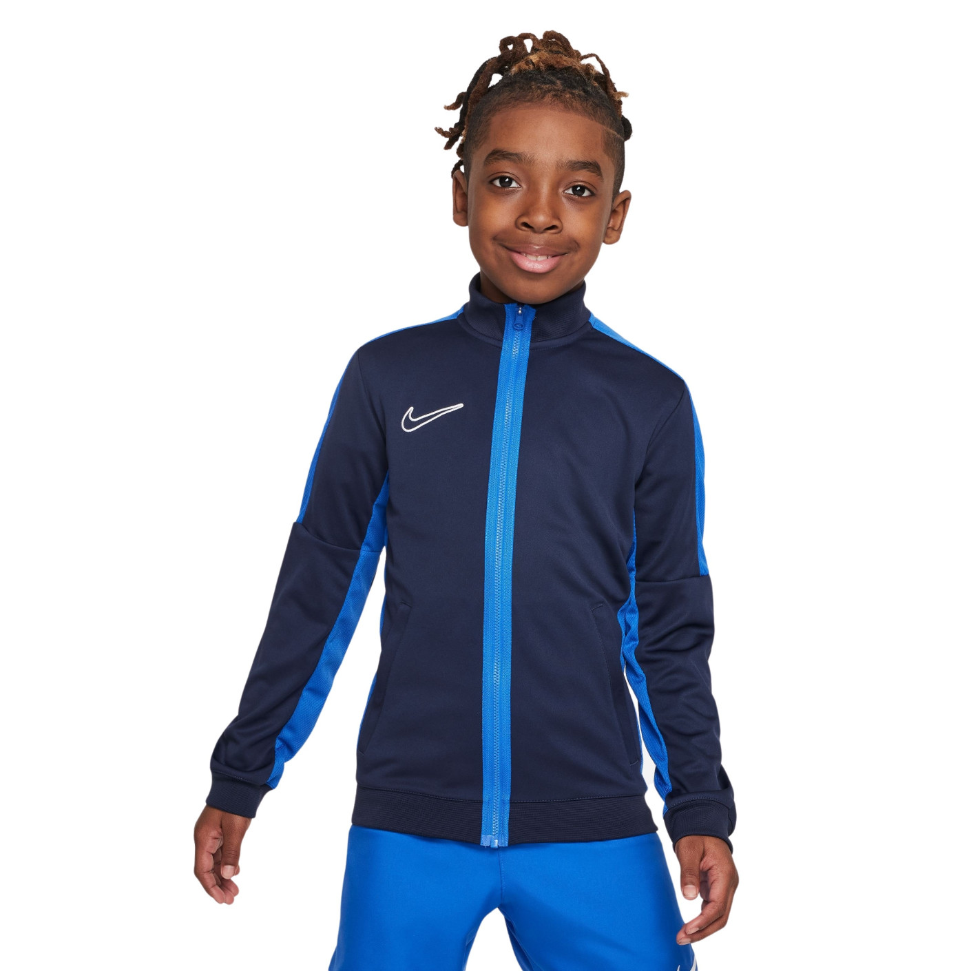 Nike Dri-Fit Academy Kids Training Dark White Jacket Blue 23