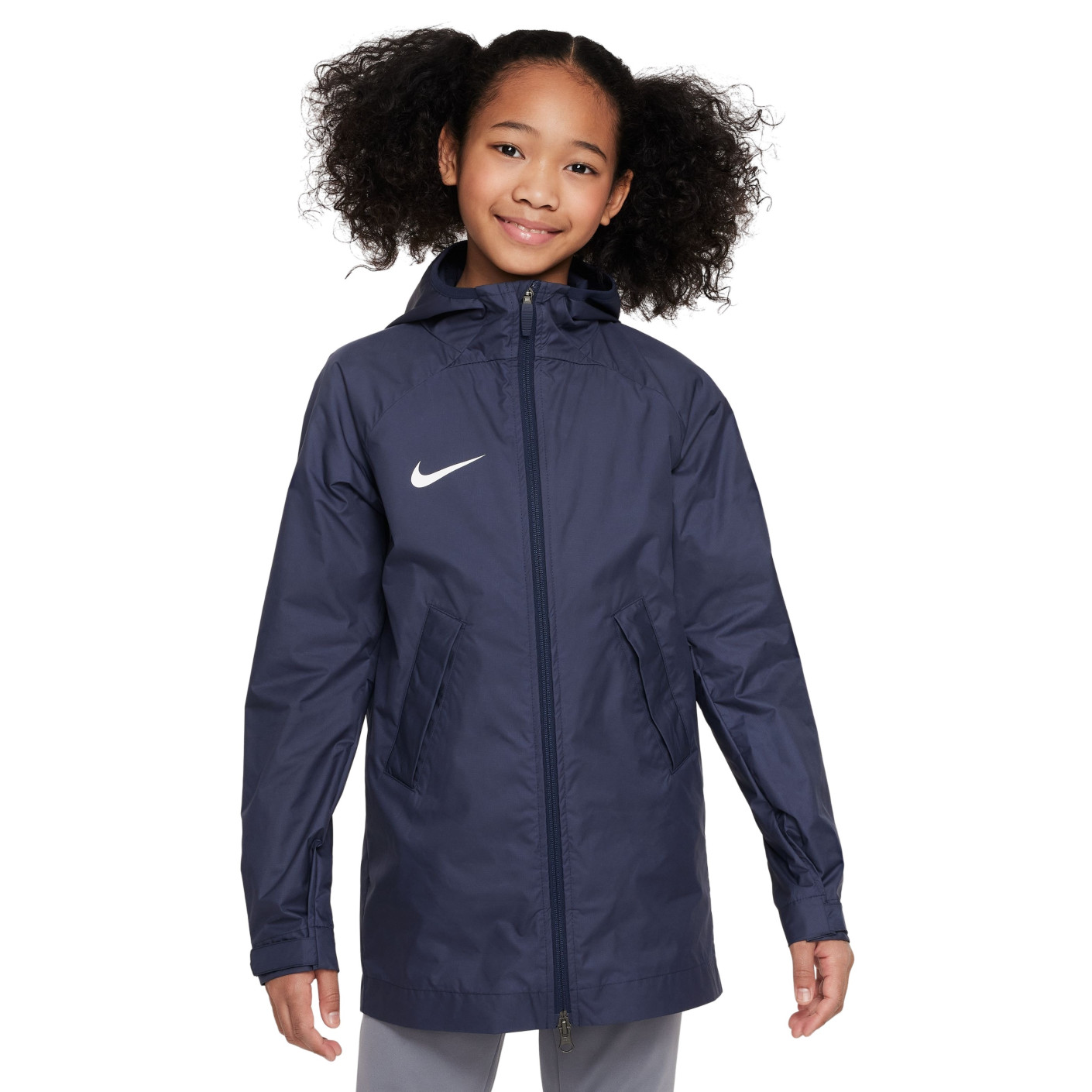 lámpara Incompatible Suelto Nike Academy Pro Kids Rain coat Blue White - KNVBshop.nl