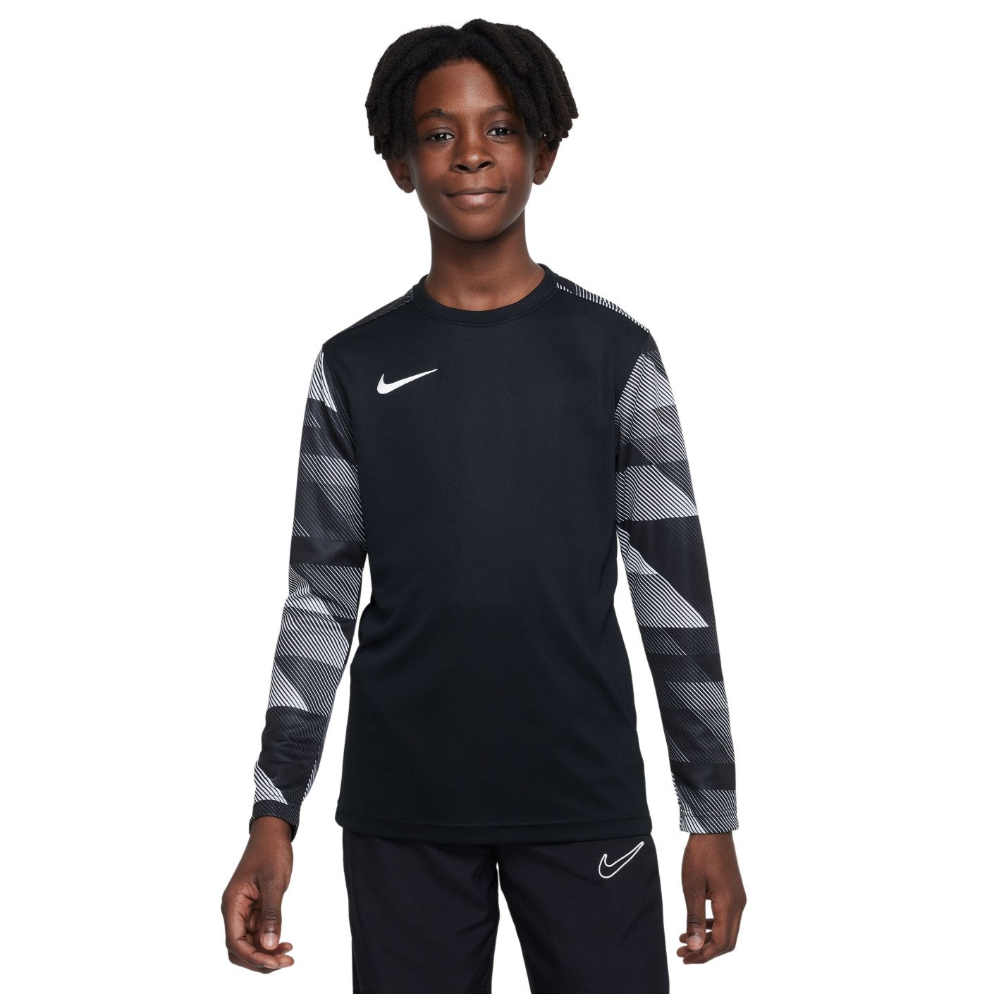 Nike Dry Park IV Goalkeeper Shirt Kids Long Sleeve Black