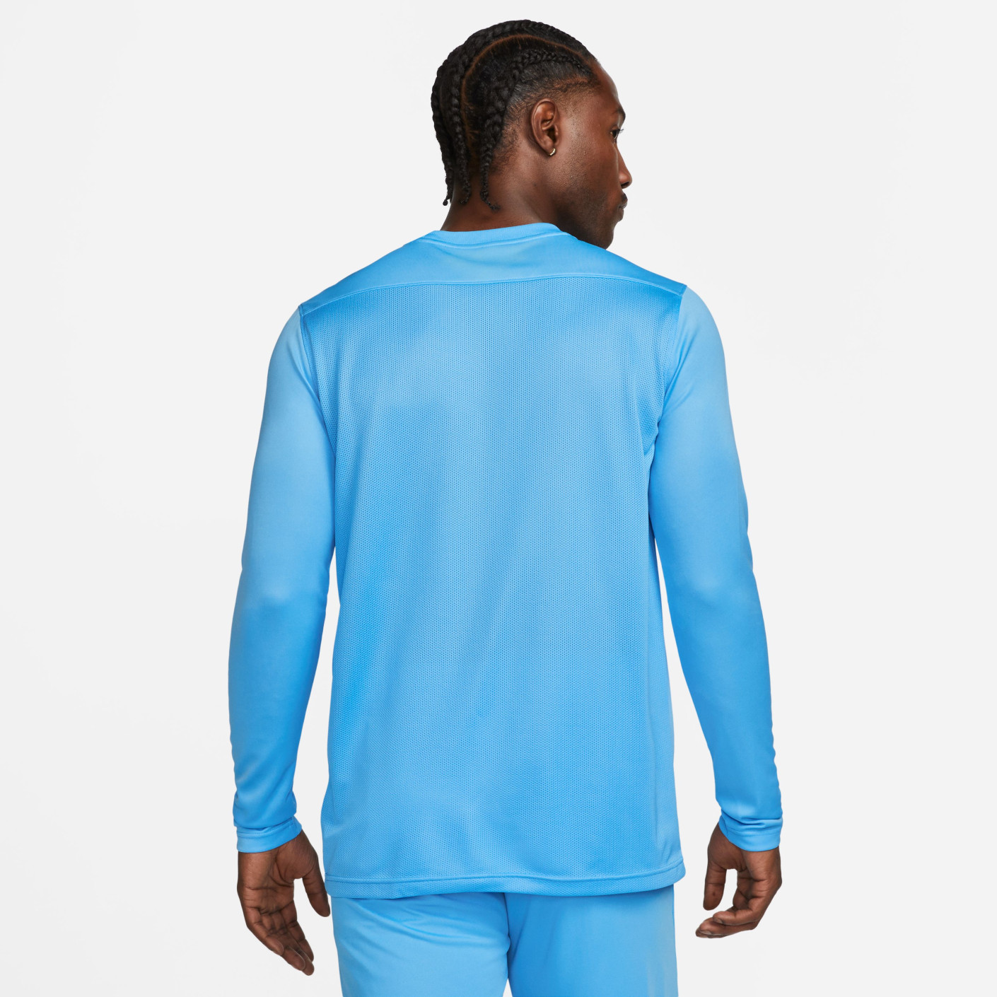 Nike DRY PARK VII Long Sleeve Football Shirt Light Blue