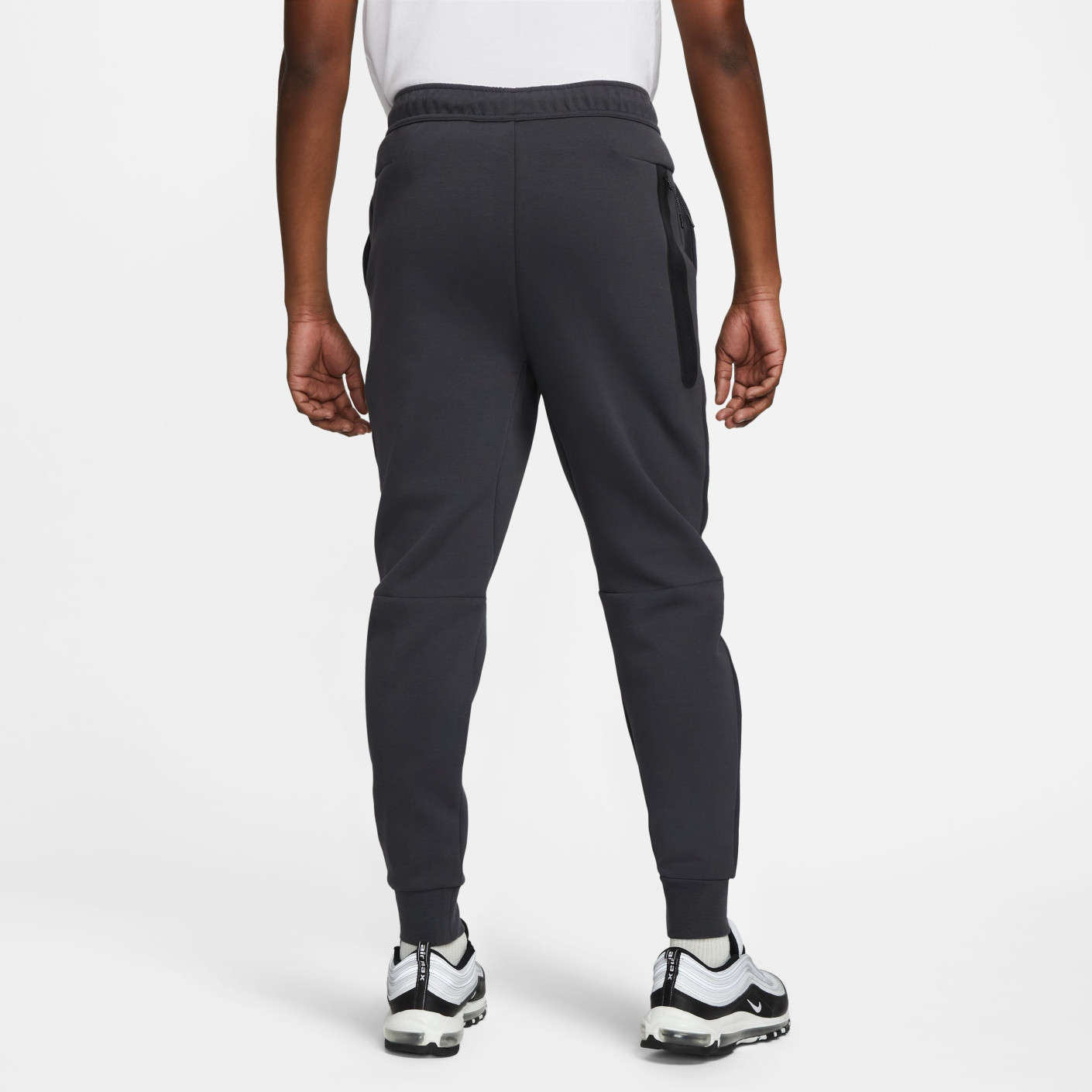 Nike tech fleece jogger black & anthracite best sale