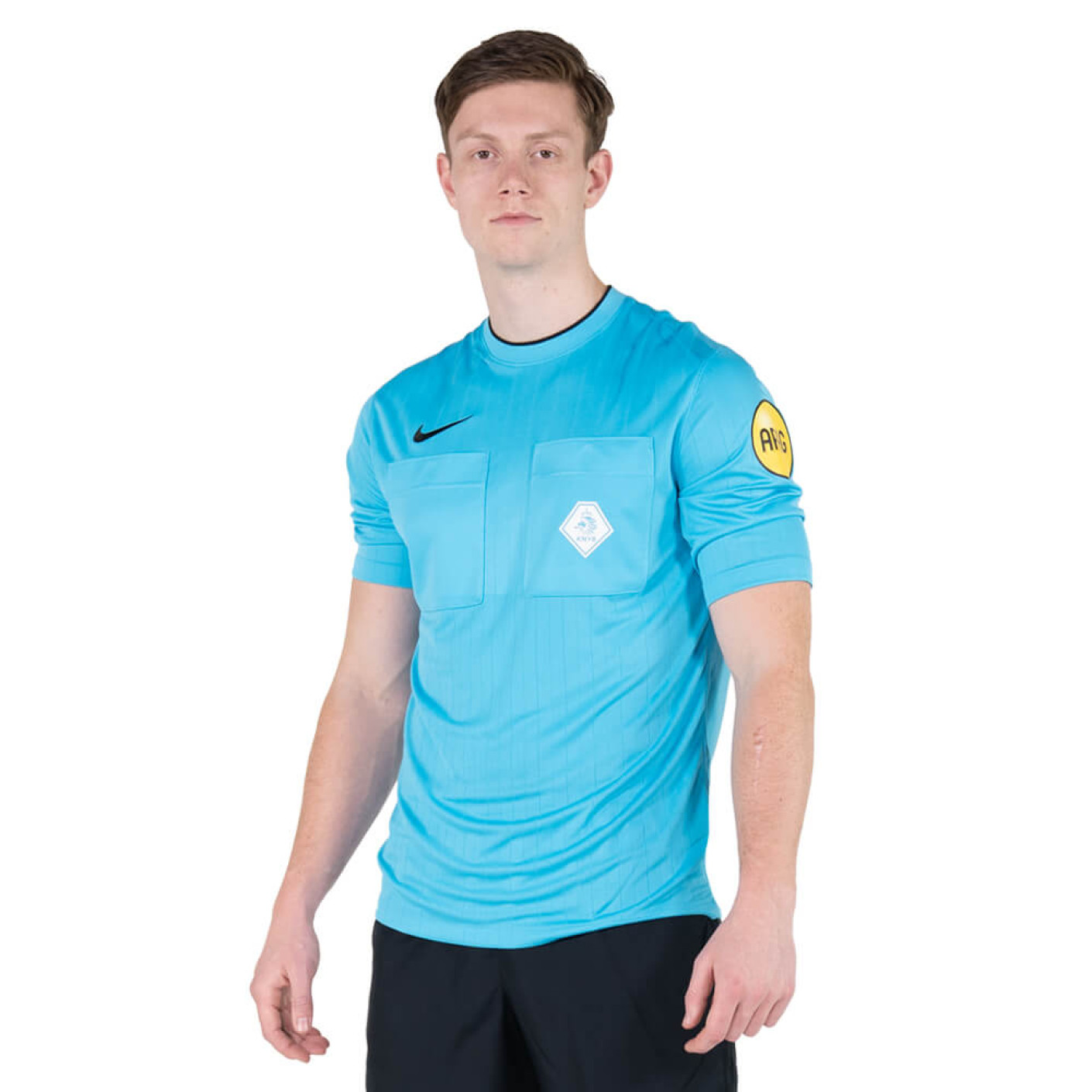 viering prieel Verwarren Nike KNVB Scheidsrechtersshirt 2022-2024 Blauw Zwart - KNVBshop.nl