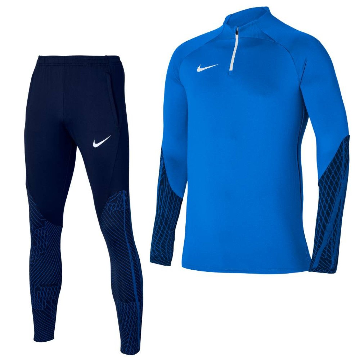 Witte best sale trainingspak nike