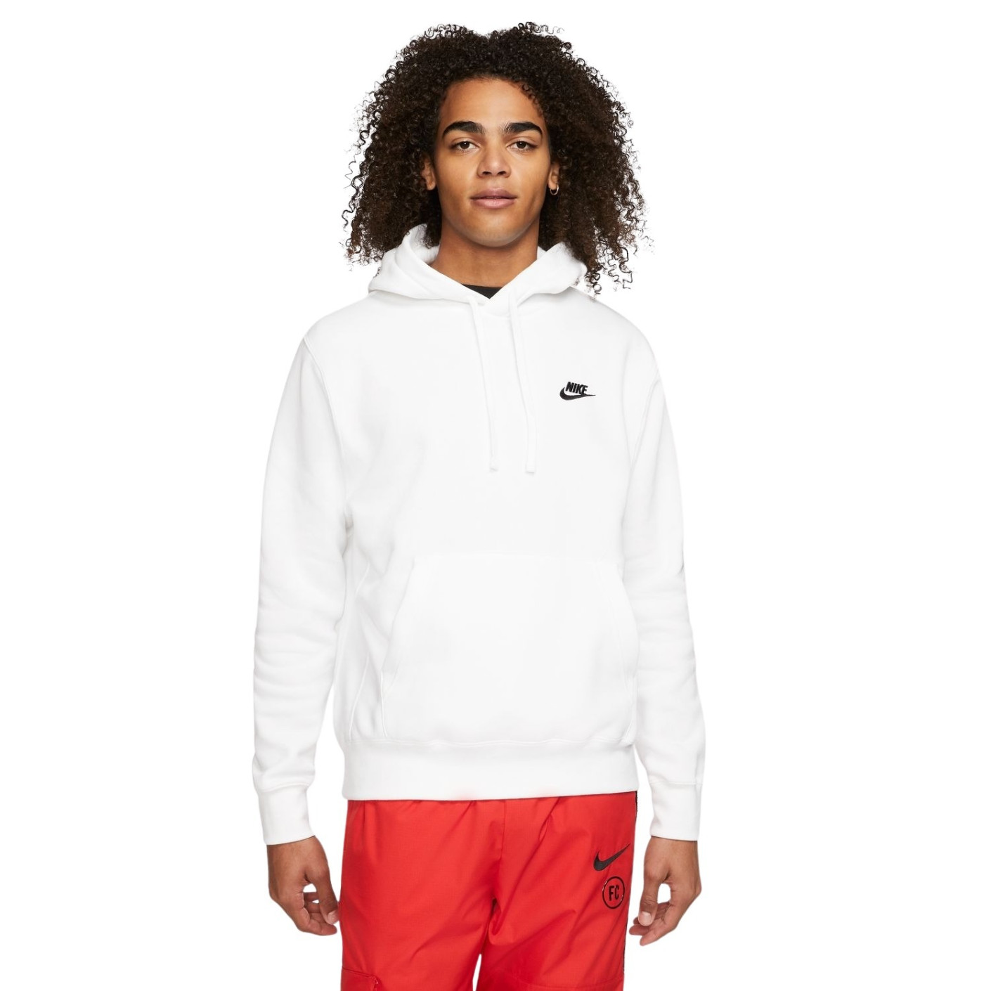 veronderstellen Spanje Het is goedkoop Nike Club Sportswear Fleece Hoodie White - KNVBshop.nl
