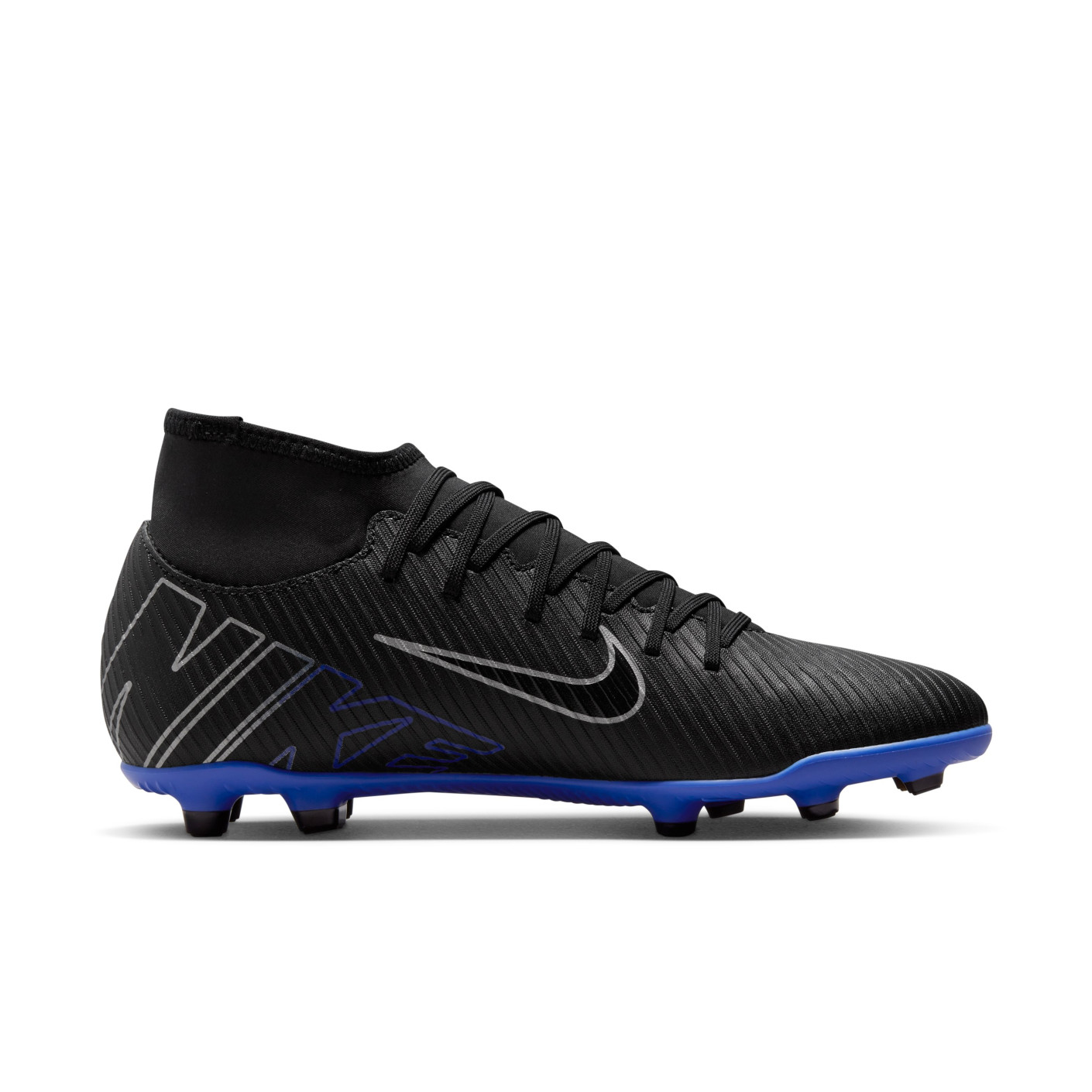 Nike Mercurial Superfly 9 Club Grass Artificial Grass Football Shoes MG Black Blue White KNVBshop