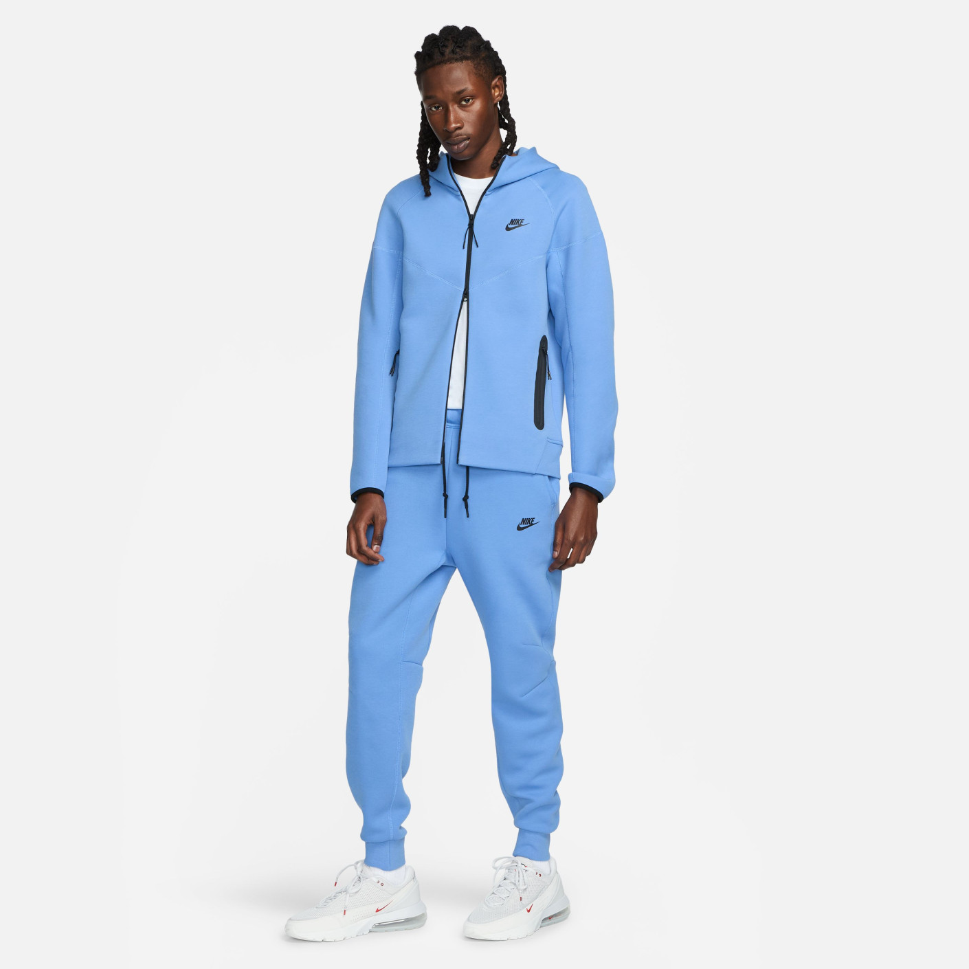 Nike Tech Fleece Sweatpants Sportswear Blue Black KNVBshop