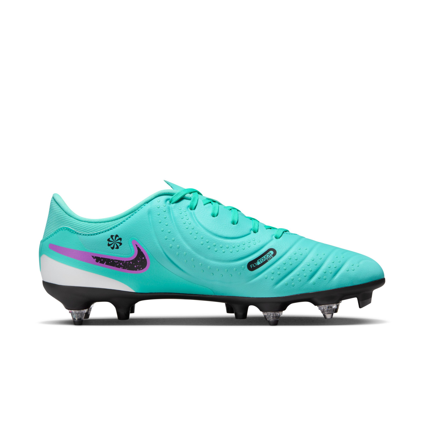 Nike Tiempo Legend Academy 10 Iron Nop Football Shoes SG Anti Clog Turquoise Black Purple White KNVBshop