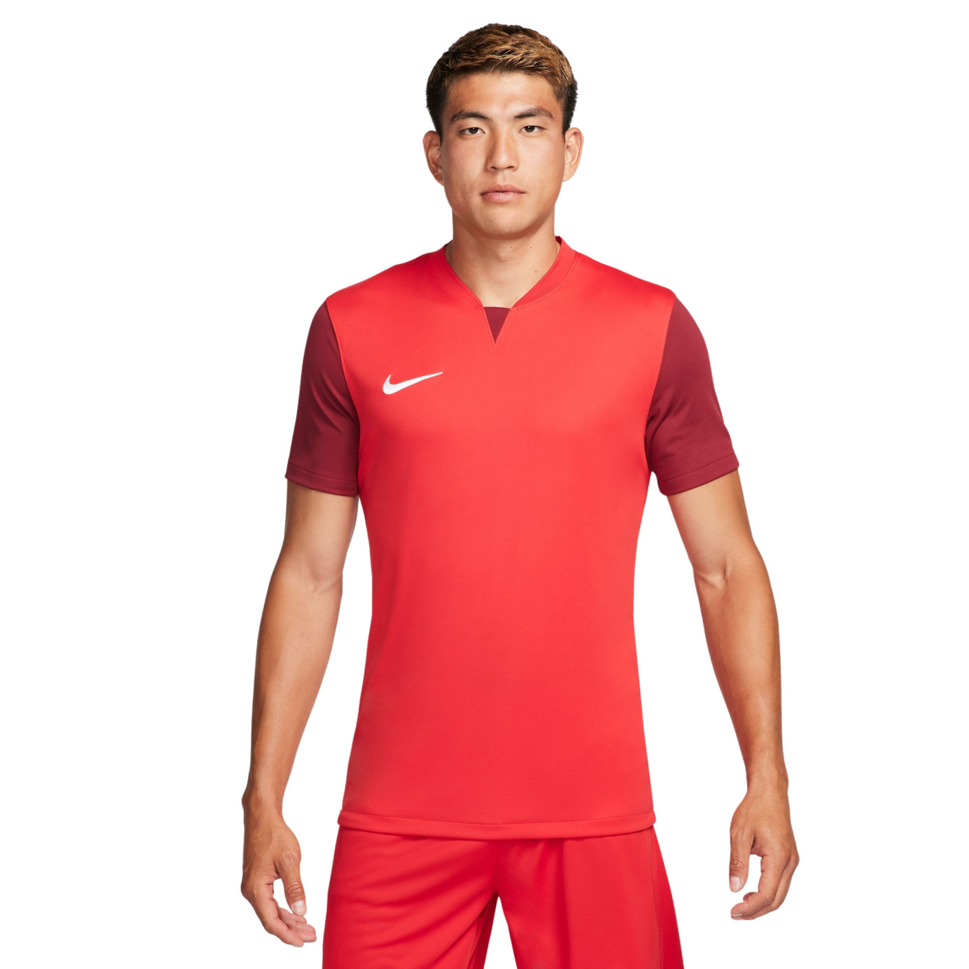 Nike Trophy V Dri-Fit Training Shirt Red White