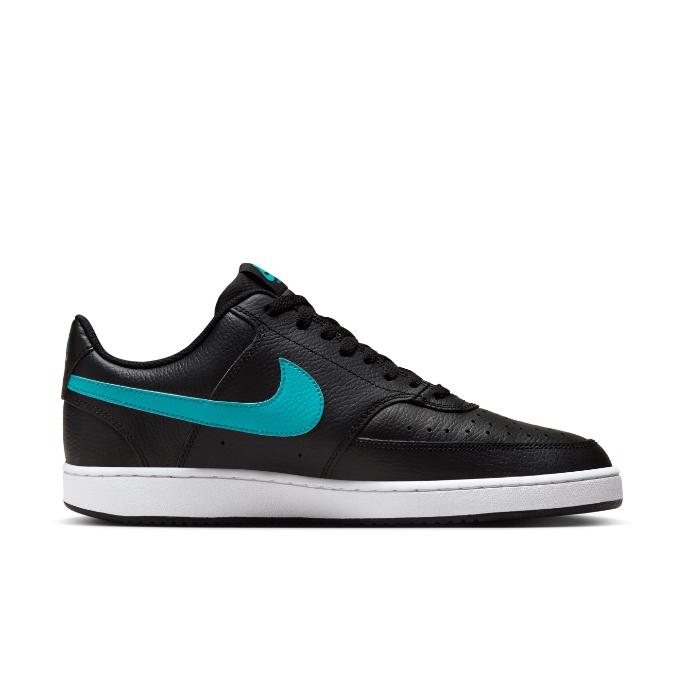 Nike Court Vision Low Sneakers Black Turquoise White KNVBshop