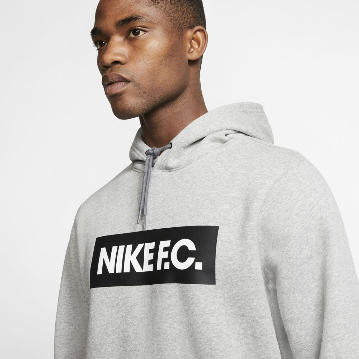 Nike fc hoodie white best sale