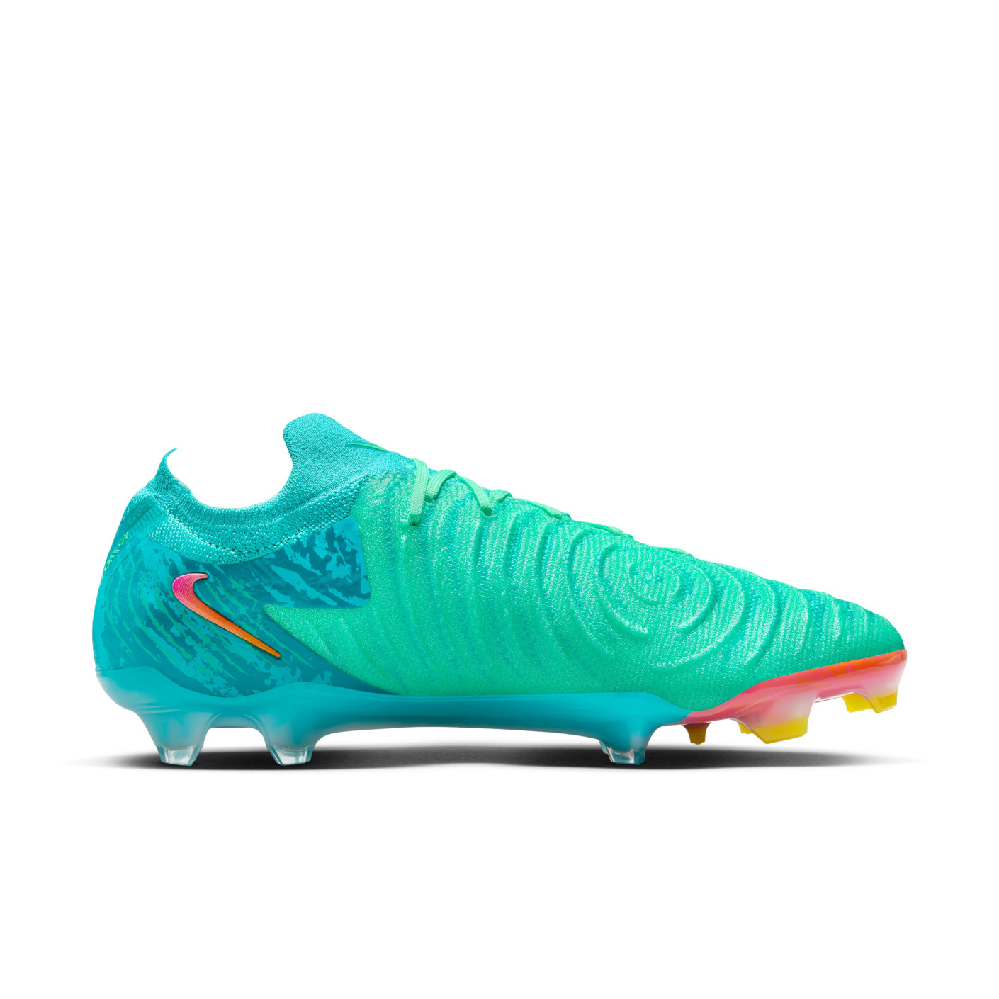 Nike Phantom GX II Elite Vortex Gras Football Shoes FG Light Blue Light Green Pink KNVBshop