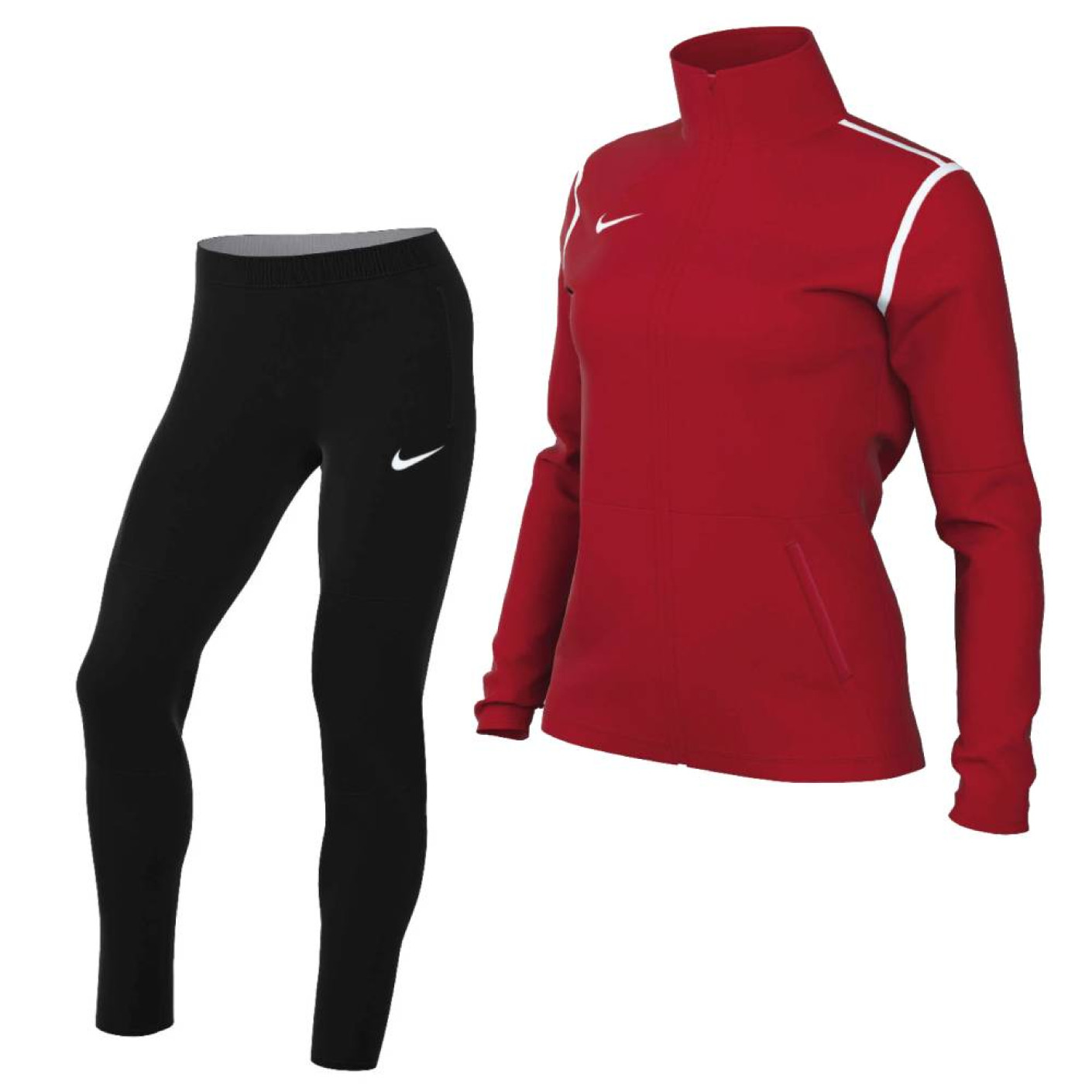 Nike trainingspak dames rood sale