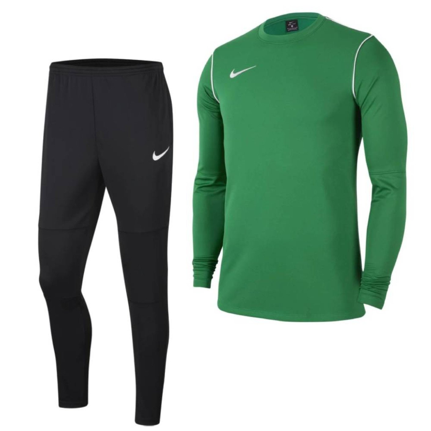 Nike green tracksuit shops junior