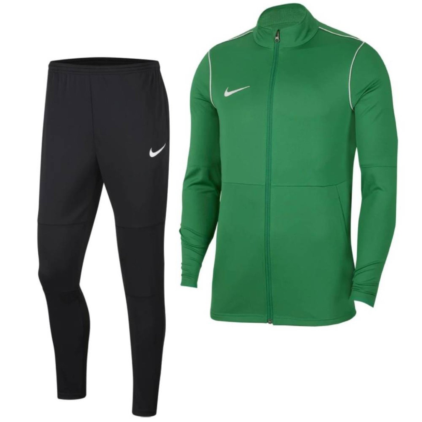 Nike Park 20 Tracksuit Full Zip Kids Green White KNVBshop