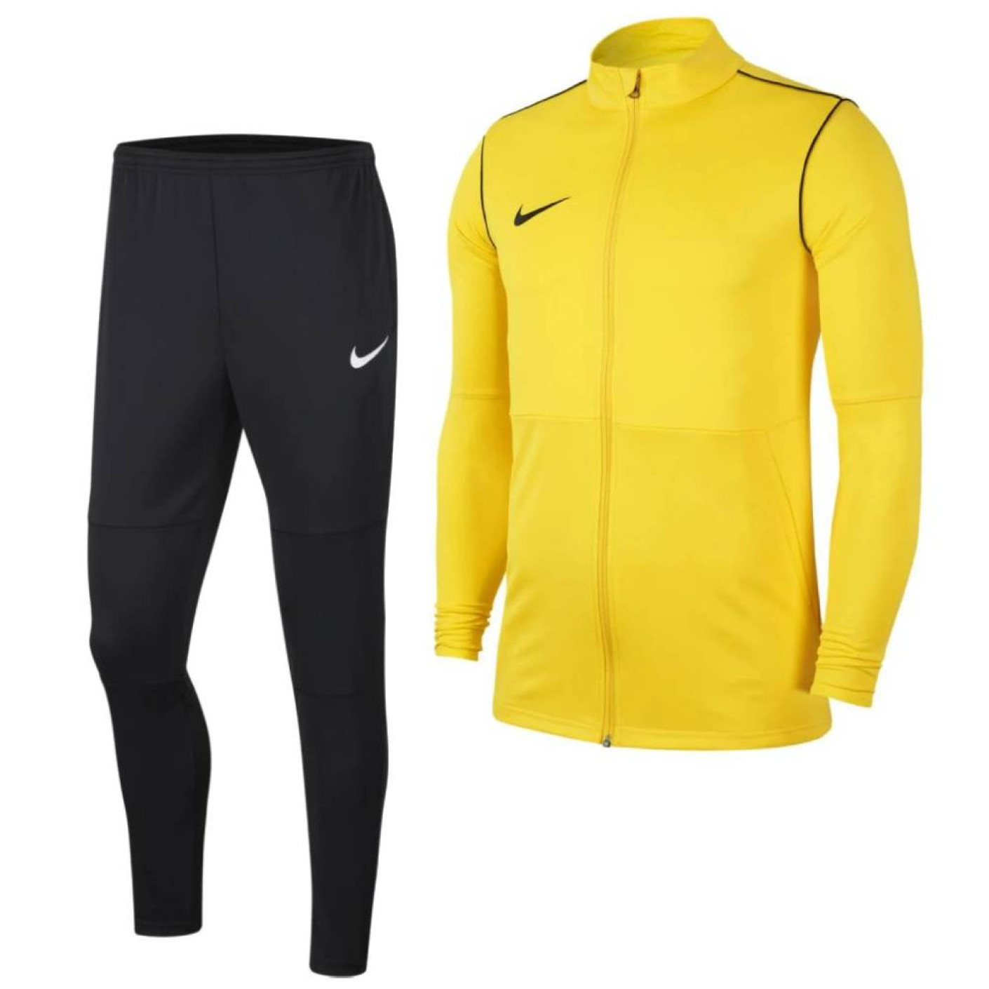 Nike Park 20 Tracksuit Full-Zip Kids Yellow Black