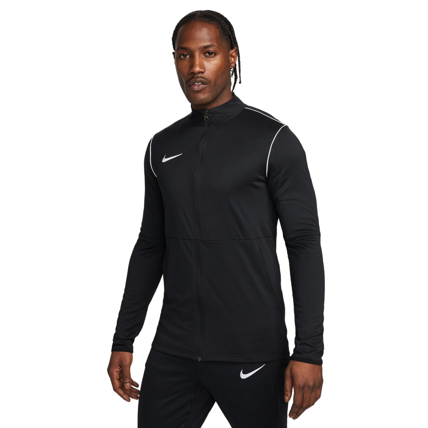 Nike Park 20 Training Jacket Black White - KNVBshop.nl