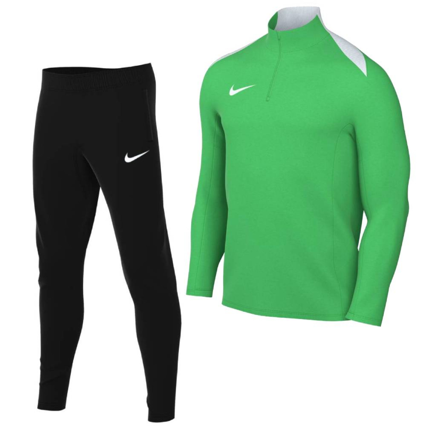 Green and white nike tracksuit deals