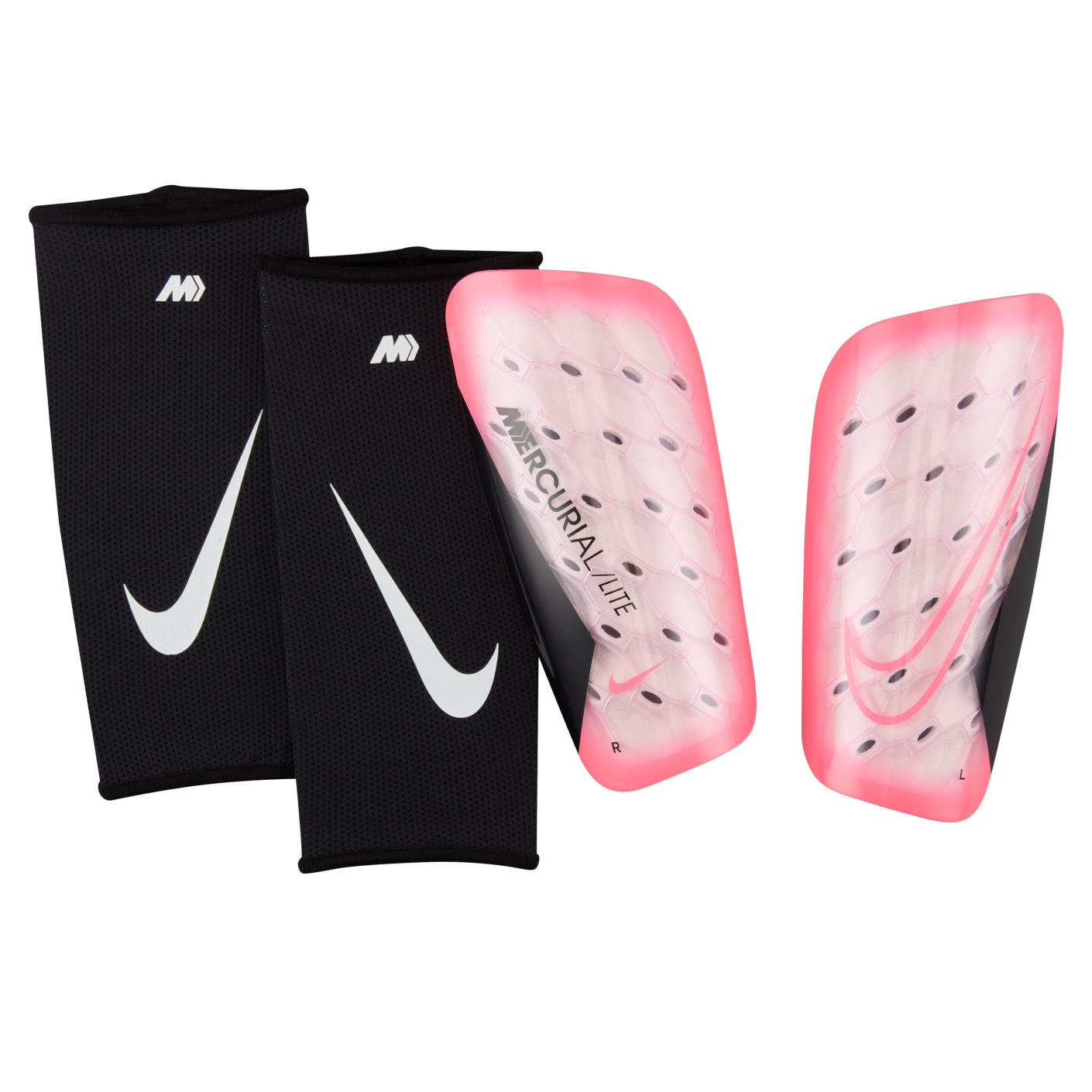 Nike Mercurial Scheenbeschermers Lite Roze Zwart