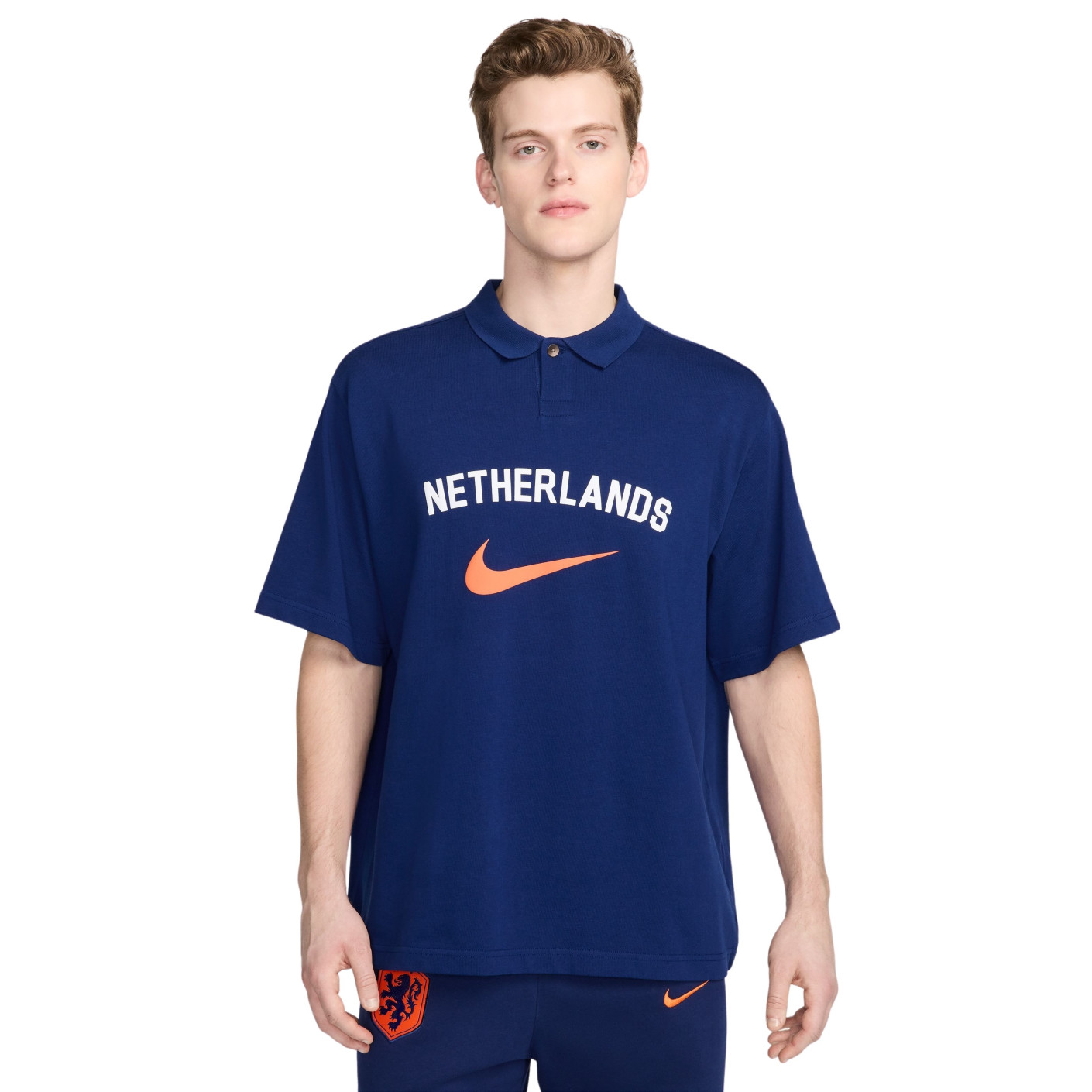 Nike Netherlands Sportswear Polo Matchup 2024-2026 Blue