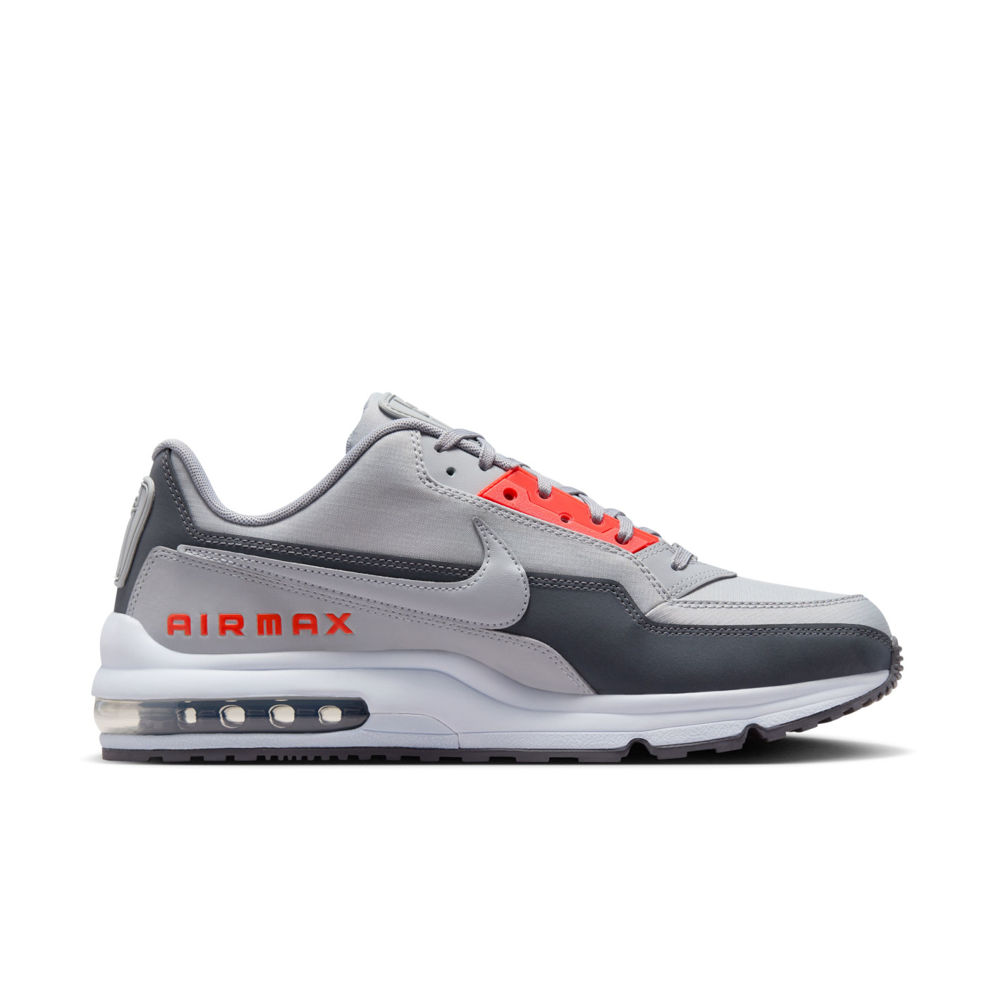 Nike air max grijs rood online