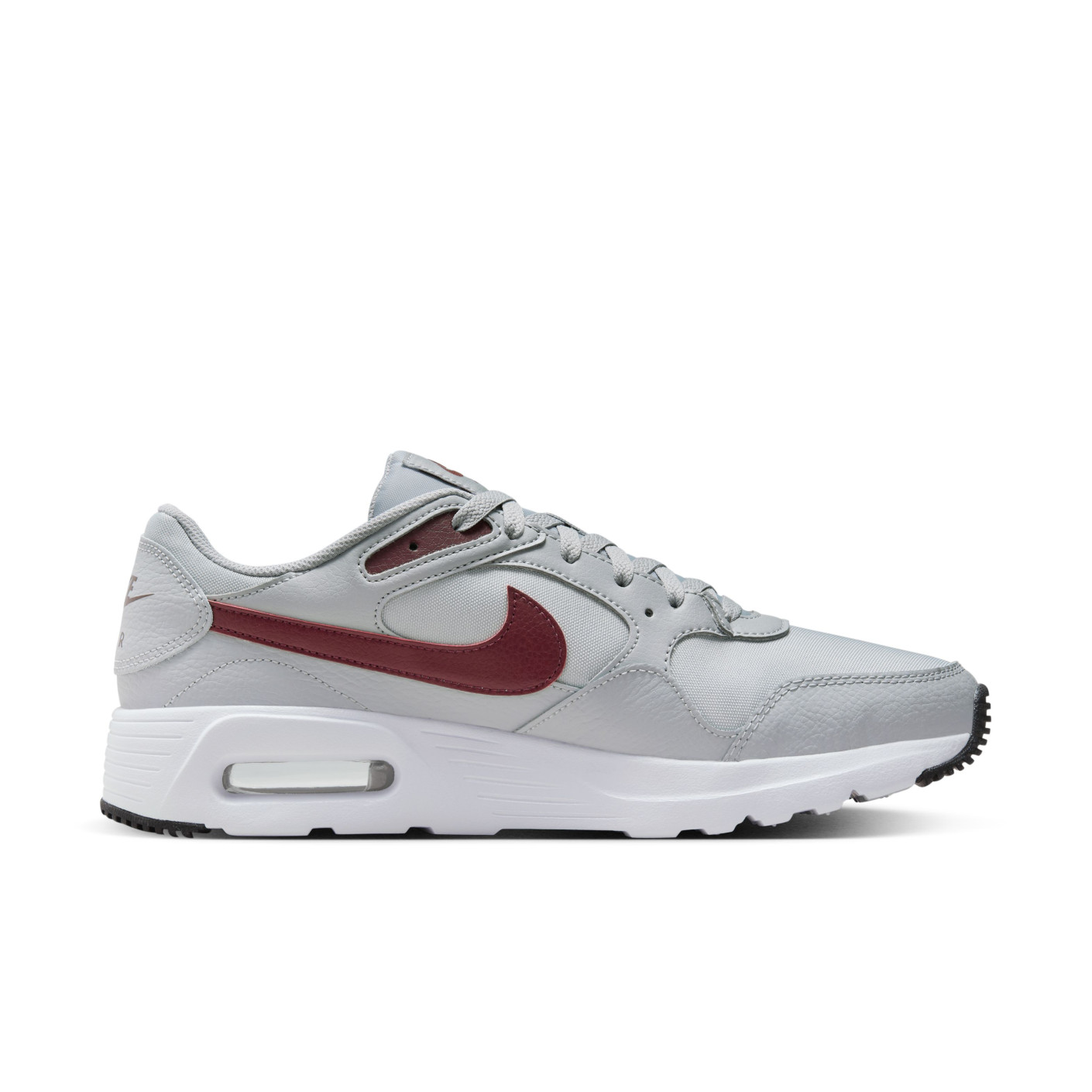 Nike grey and red shoes best sale