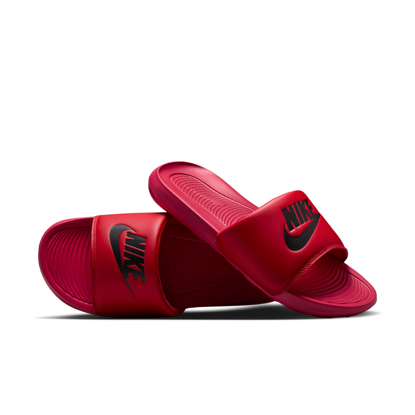 Nike Victori One Red Black Slippers KNVBshop