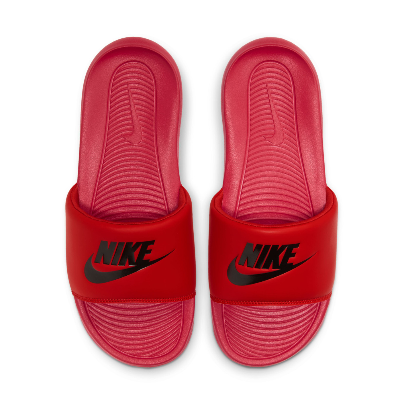 Nike Victori One Red Black Slippers KNVBshop