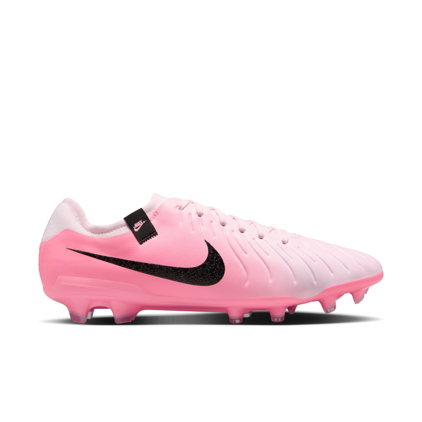 Nike Tiempo Legend Pro 10 Gras Voetbalschoenen (FG) Lichtroze Felroze Zwart