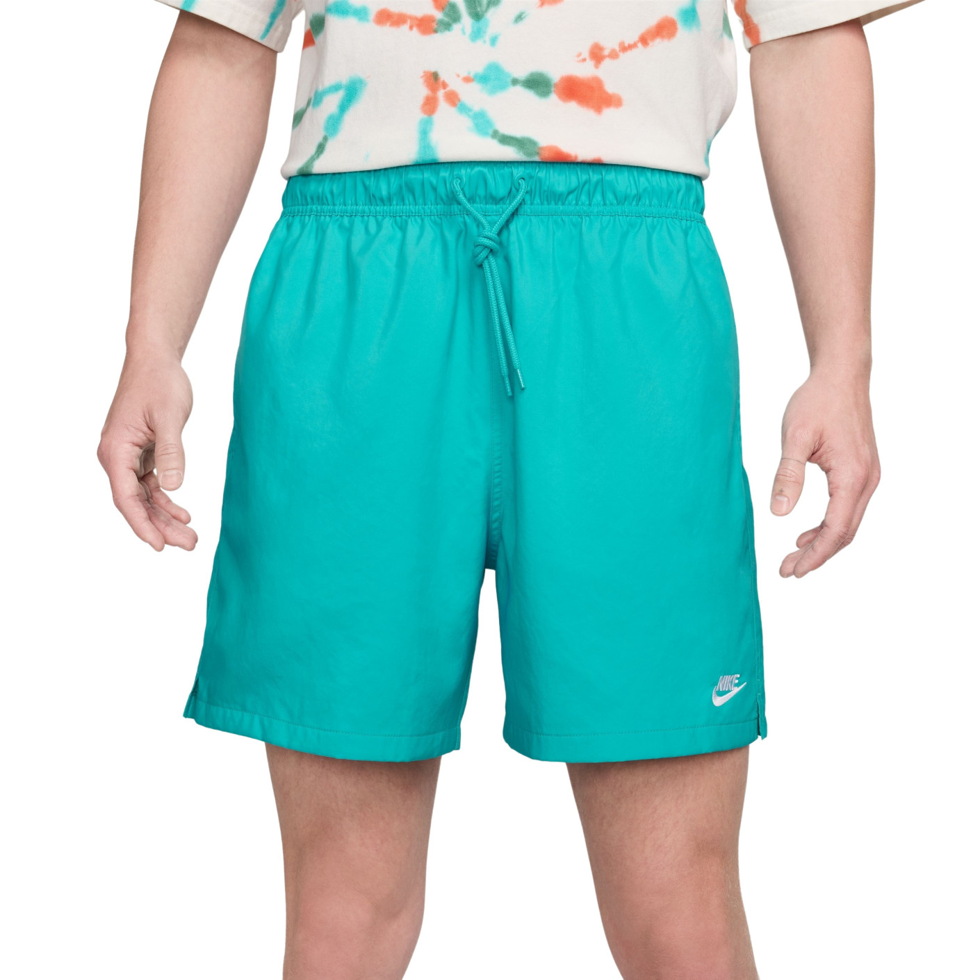 Nike Club Short Turquoise White